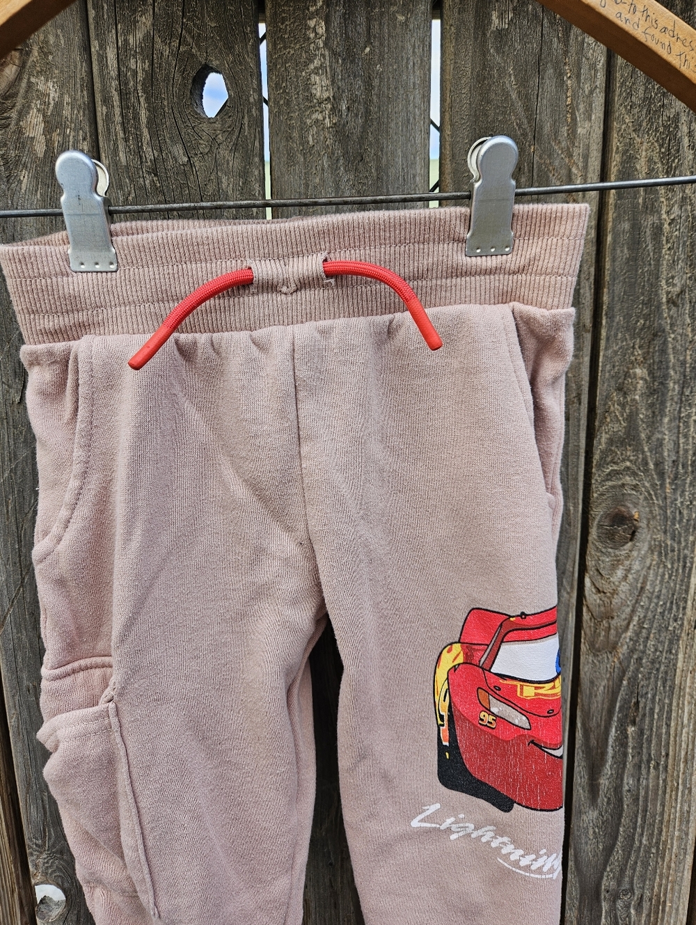 Disney Kids Hoodie & Joggers Set in Light Taupe  Size 5T - Picture 13 of 16